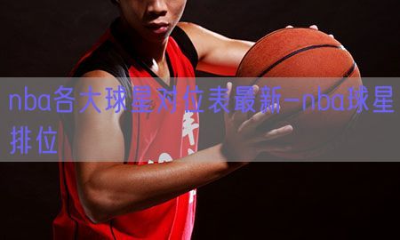 nba各大球星对位表最新-nba球星排位