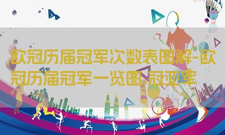 欧冠历届冠军次数表图解-欧冠历届冠军一览图 冠亚军