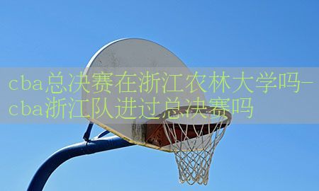 cba总决赛在浙江农林大学吗-cba浙江队进过总决赛吗