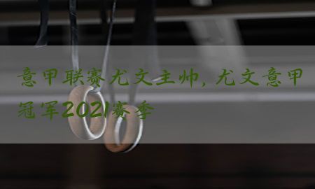 意甲联赛尤文主帅，尤文意甲冠军2021赛季